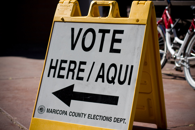 Voting Sign