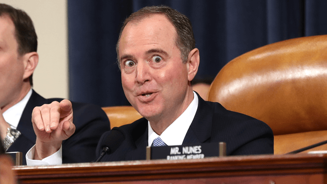 Adam Schiff looking like Adam Schiff