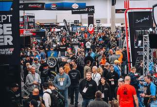 ESRA Image of a busy PRI Show floor.