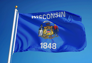 Wisconsin state flag Image