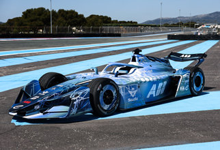 Image of athe Gen4 Formula E vehicle.